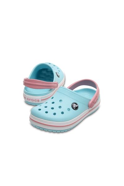 Crocs Papuci pentru copii Ice Blue Crocband 204537 -4s3