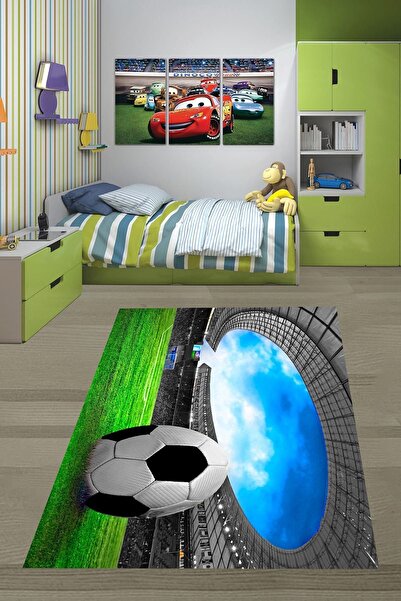 on the clouds Futbol Sahası Yıkanabilir Kaymaz Taban Leke Tutmaz Çocuk Odası ...