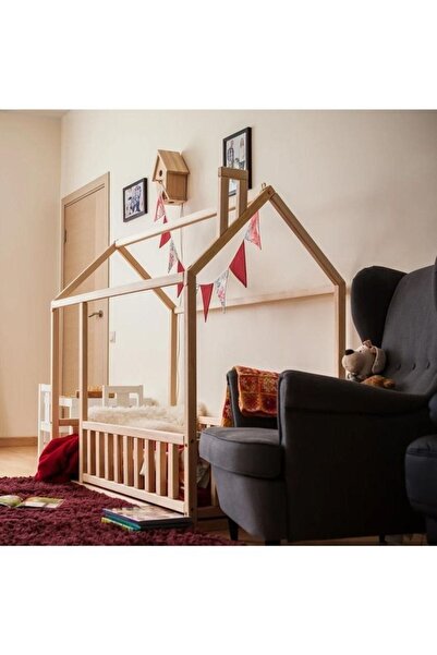 Baby Kinder Sunset Montessori Doğal Bebek Ve Çocuk Karyolası