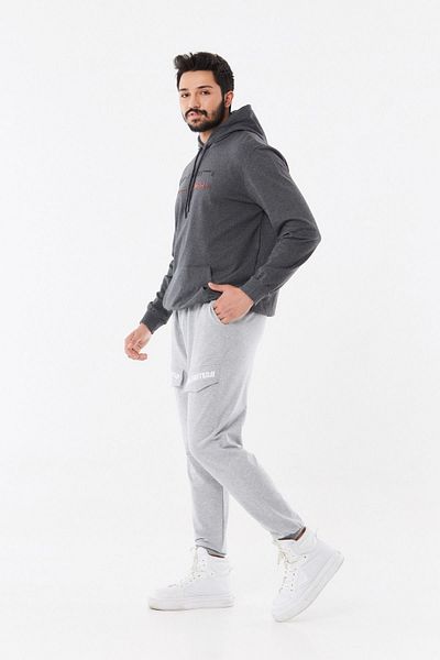 Fulla Moda Printed Elastic Waist Jogger Sweatpants
