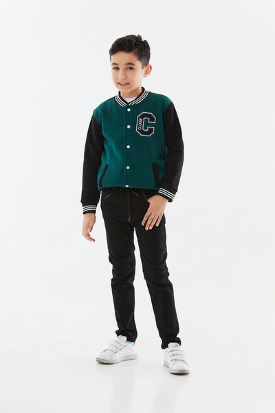 Fulla Moda الصبي - بنطلون بخصر مطاطي