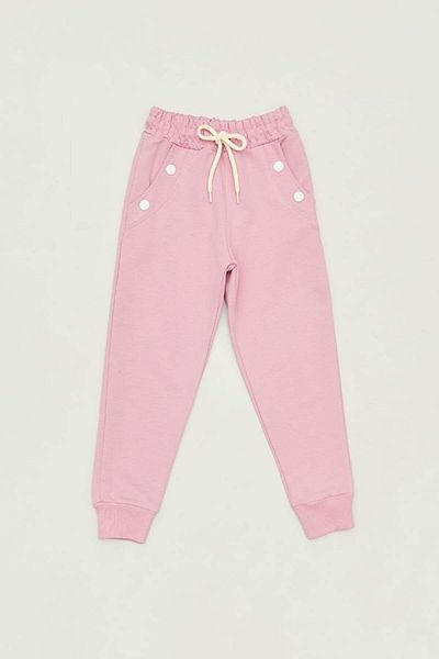 Fulla Moda Κοριτσίστικο παντελόνι Jogger με λεπτομέρεια με κορδόνια