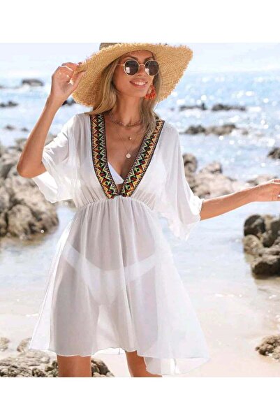 ARHEZ TEKSTİL ethnic patterned pareo