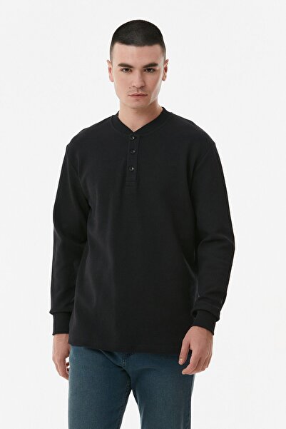 Fulla Moda Basic Yarım Düğmeli Body