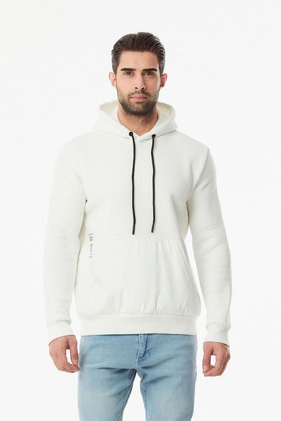 Fulla Moda Суитшърт с цветни блокове и джобове кенгуру