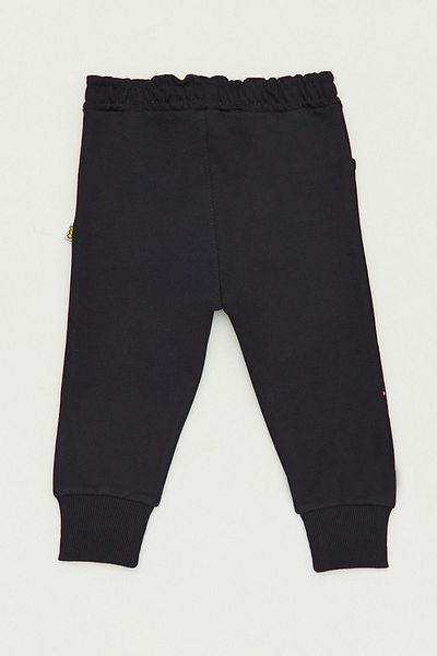 Fulla Moda Teddy Bear Printed Girls' Sweatpants with Elastic Legs