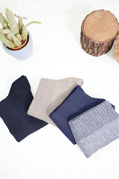 KRAL SOCKS Ανδρικές μακριές κάλτσες από μπαμπού μαλακές αρωματικές που πλένονται