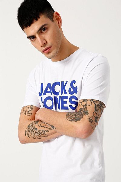 Jack & Jones Jack&jones12151955 Κοντομάνικο Jack&jones Γραμμένο