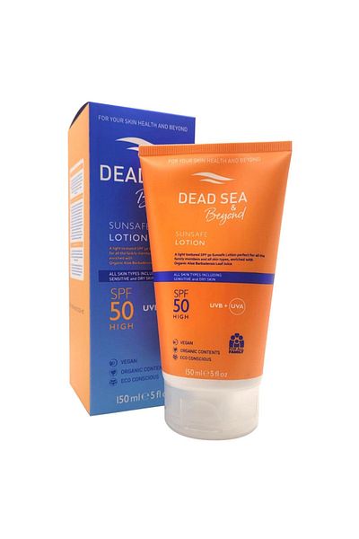 Dead Sea Spa Magik Beyond Sunsafe Dead Sea Lotion Spf50+ 150ml