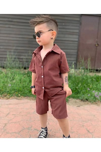barin kids Детски летен комплект къси панталони