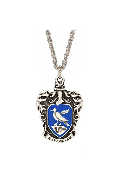 Herşey Nota Harry Potter Ravenclaw House Sembol Madalyon Kolye Gümüş Kaplama