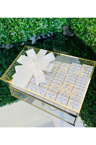 Bera tasarım Kız Isteme Çikolatası Söz Nişan Çikolatası