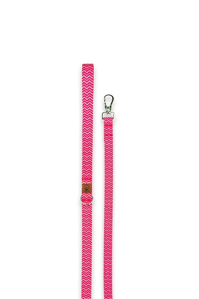 JesPawty Red Patterned Travel Collar / Strap Extra Safety Lockable System