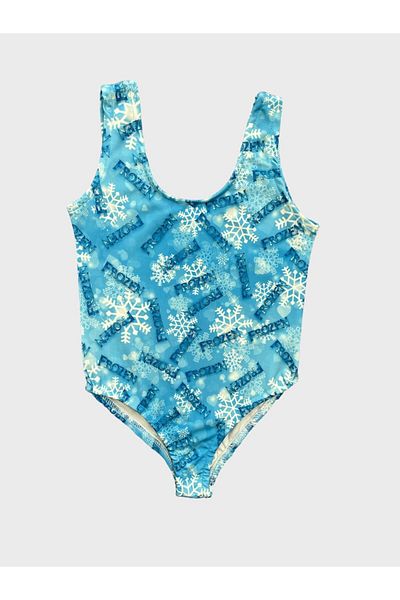 ALİŞ KİDS Costum de baie albastru pentru fetiță Frozen
