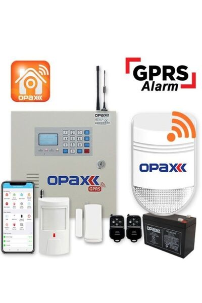 OPAX -2646 Gprs Gsm Network Özellikli Kablolu/kablosuz Alarm Paneli