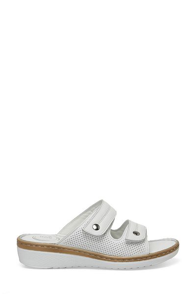 Polaris 5 Nokta 105128.Z4Fx White Women's Slippers