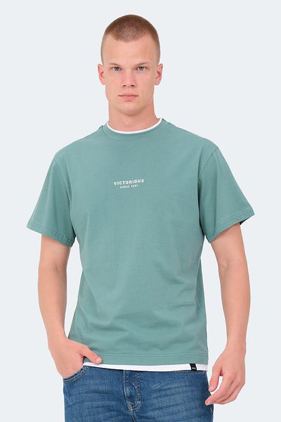 Slazenger Tricou pentru bărbați Water Green VRENI