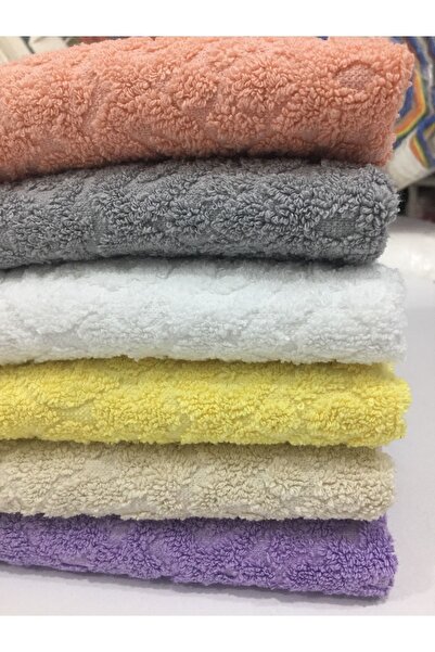 Deneme Zamanı Рушник для рук і обличчя з бахромою 50x90 12 штук 200 г