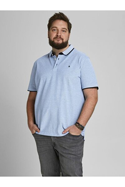 Jack & Jones Plus T-Shirt Plus Size Einfarbiges T-Shirt