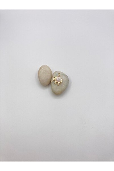 takitokaciniz Altın Kaplama Fil Kolye Küpe Aparatı