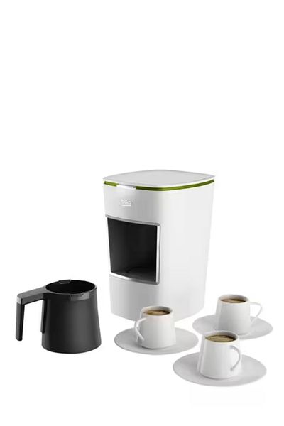 Beko Turkish Coffee Machine 670W, 3 Cups, Plastic Pot, Lack of Bean Indicator, AntiSpill - BKK2300W