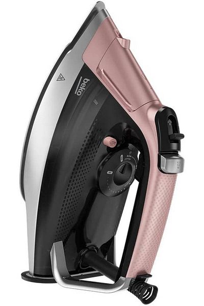 Beko Steam Iron SuperGlide Ceramic Soleplate,350ml, Digital display, Auto Clean, Auto Shut - SIM8130