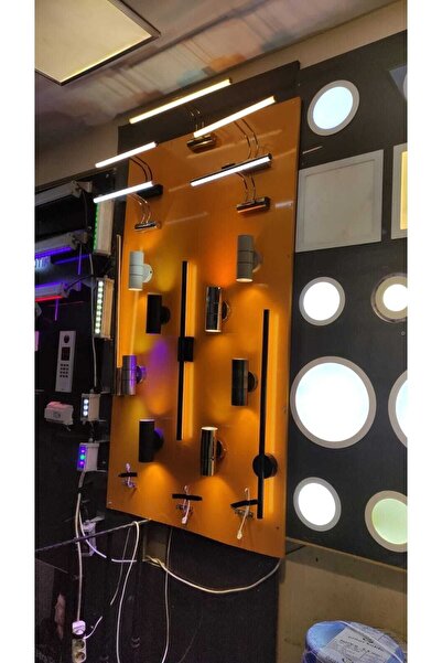 Pratik Elektromarket 50 Cm Krom Kasa Beyaz Işık Led Ayna Üstü-tablo Aplik