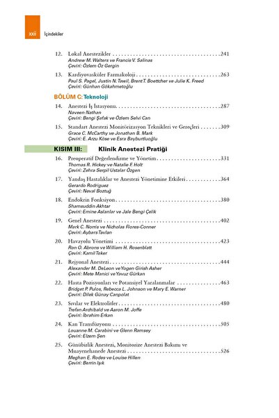 Güneş Tıp Kitabevleri Barash Klinik Anestezi Temelleri