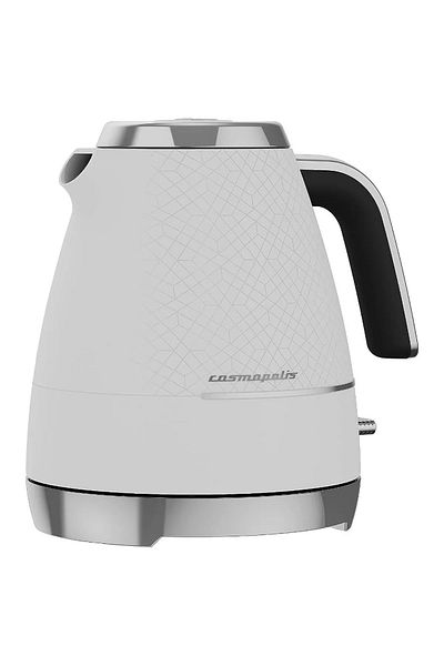 Beko Cosmopolis Electric Kettle Retro Design, 1.7 L Capacity, Boil Dry Protection - WKM8307CR
