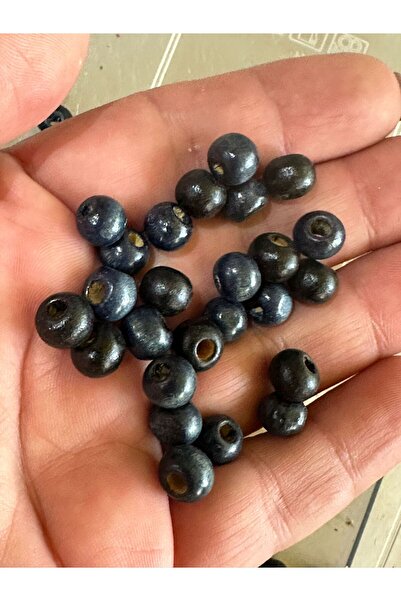 Gönülden Tasarım 75 komada tamnoplavih mornarsko plavih perli 00,50 cm perfor...