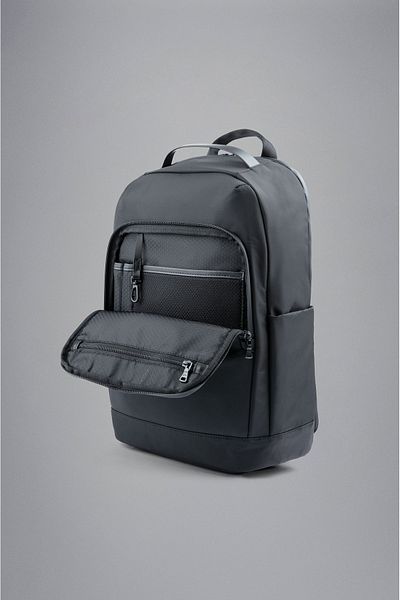 PAUL&SHARK Men's Logo Adjustable Sports Design Black Sports Bag24418105-011