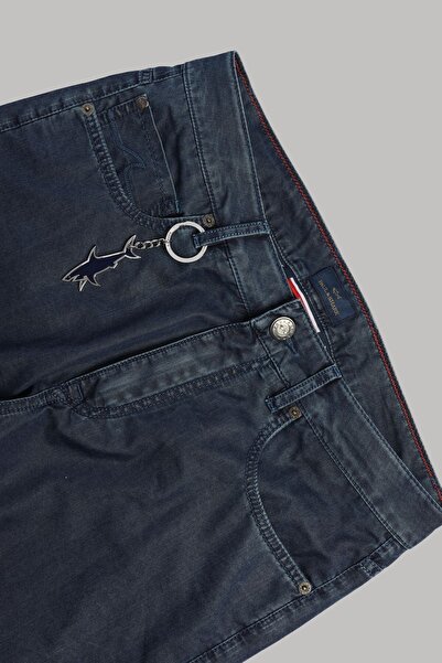 PAUL&SHARK Comfortable Men's Navy Blue Jeans - Regular Fit, Wide Leg24414134-130