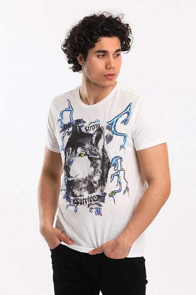 Superfly Tshirt Ανδρικό Tshirt Λευκό 21594-01