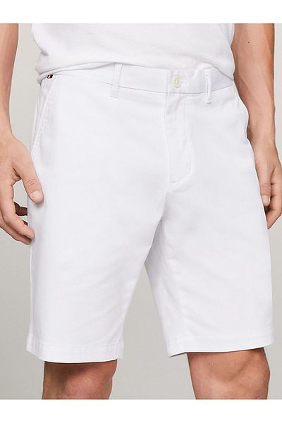 Mens white capri shorts discount