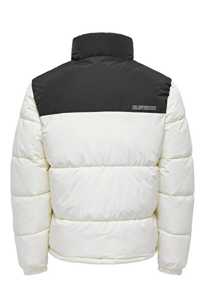 Only & Sons Men's Coat Black - White22025205