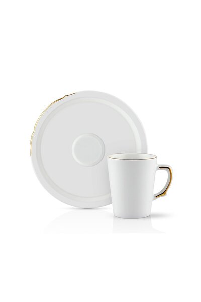 Koleksiyon Eser-i İstanbul Türk Kahve Seti 2’li Altın HK