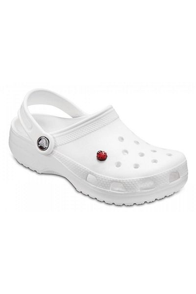 Crocs Στολίδι για παντόφλες παπουτσιών Jibbits Red Ladybug