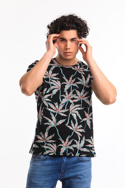 Superfly Tshirt Ανδρικό Μαύρο Tshirt 21601-02