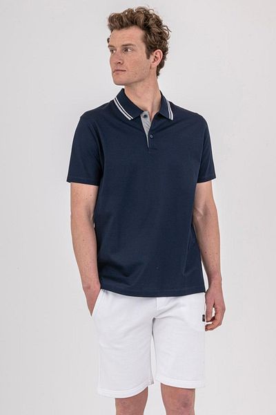PAUL&SHARK Tricou bărbătesc din bumbac cu gât polo