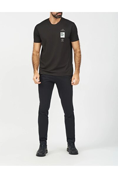 PAUL&SHARK Ανδρικό μπλουζάκι μάρκας με λογότυπο βαμβακερό κανονικό κανονικό χακί μπλουζάκι 24411076 -011