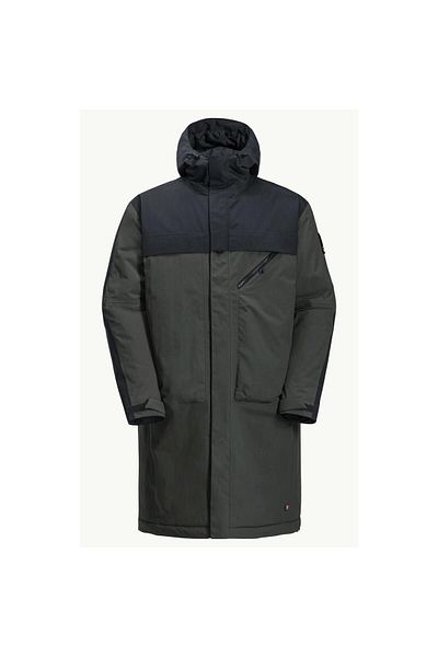 Jack Wolfskin Heumarkt 2l Parka Unisex Khaki Coat1116161-6502