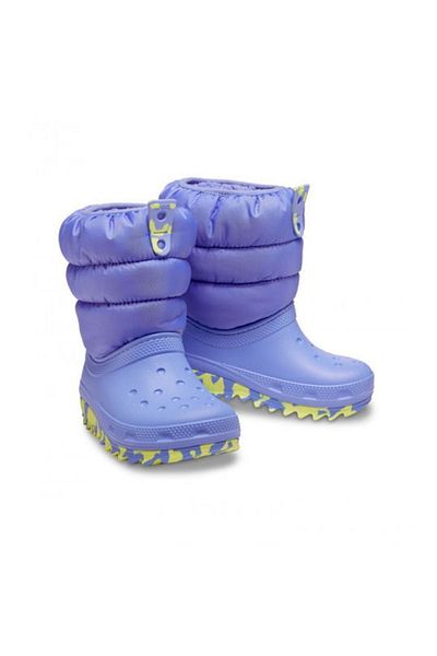 Crocs Classic Neo Puff Boot T Παιδικές Μπλε Μπότες 207683 -5πυ