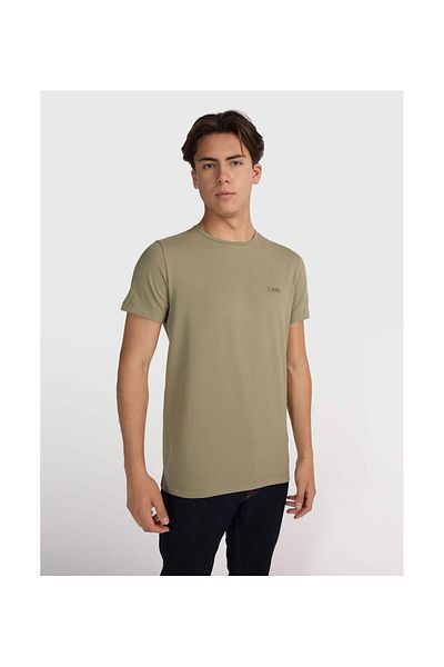 Calvin Klein Men's Brand Logo Cotton Daily Use Green T-Shirt K10K112724-MSS