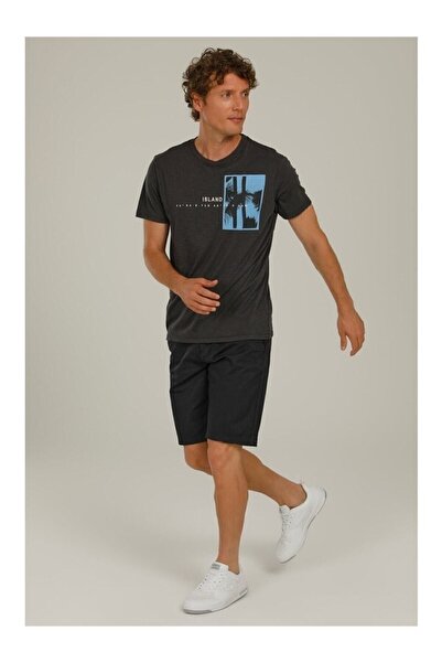 Superfly Men Chino Lycra Short Men's Black Shorts 22704-02