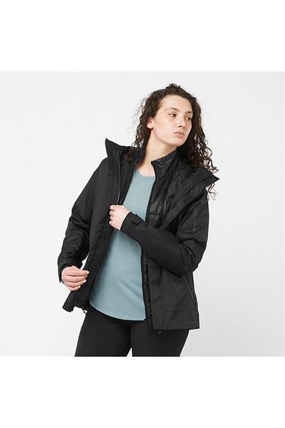 Salomon Patroller 3in1 Women's Outdoor Coat - Black