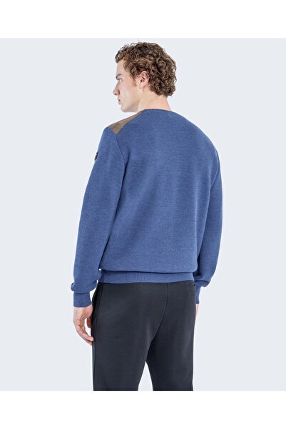 PAUL&SHARK Men's Knitted Roundneck C.W.Wool Sweater