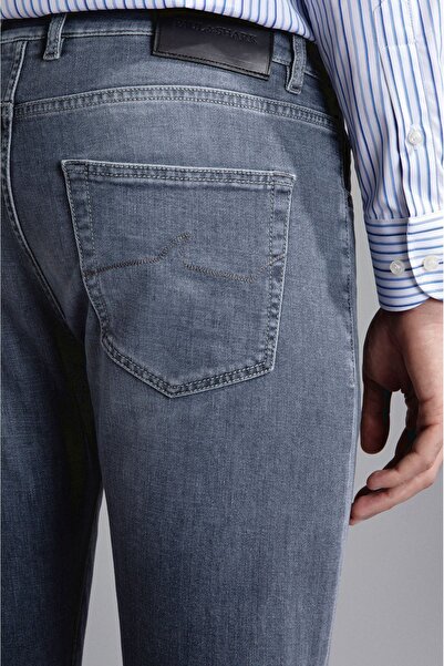 PAUL&SHARK Men's Slim Fit Jean Cotton Blended 5 Pockets Grey1 Jeans24414107-007