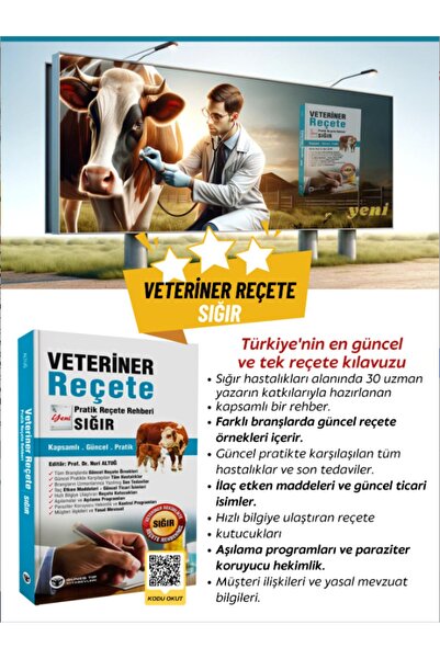 Güneş Tıp Kitabevleri Veteriner Reçete - Sığır