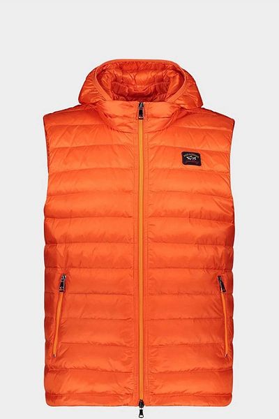 PAUL&SHARK Ultra Light Down Men's Vest with Detachable Hood
