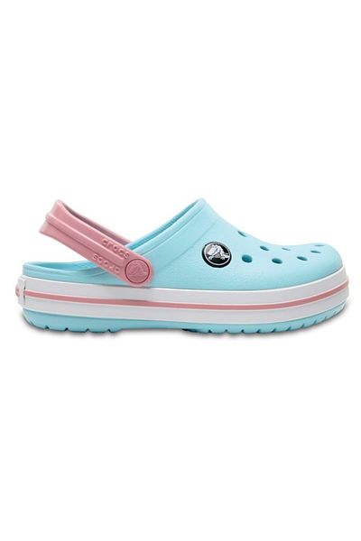 Crocs Sabot K - Ice Blue și White